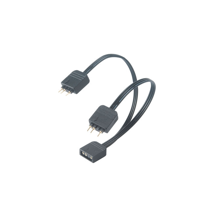 Akasa 1-to-2 Addressable RGB LED Splitter Cable