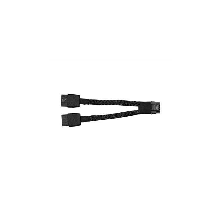 Replacement 12VHPWR 12+4Pin PCIe 5.0 to 2x8Pin (6+2P) Power Cable 10 cm Braided