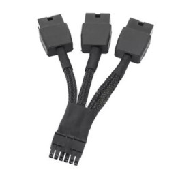 Replacement 12VHPWR 12+4Pin PCIe 5.0 to 3x8Pin (6+2P) Power Cable 10 cm Braided