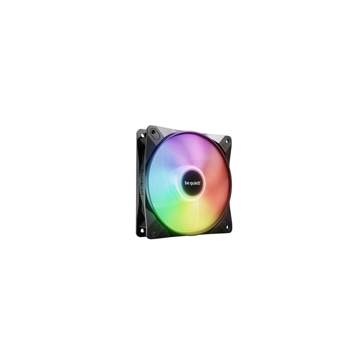 be quiet! Light Wings LX 120mm PWM Reverse  Black  ARGB Lighting  High Airflow  60 000 Hours  3 year warranty