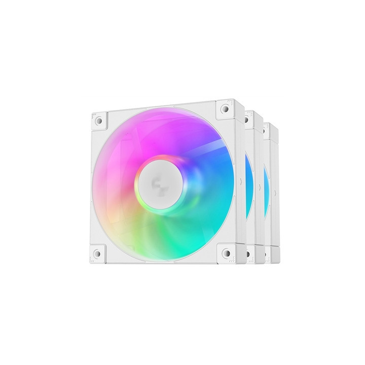 DeepCool FD12 120mm ARGB 3 in 1 case fan White