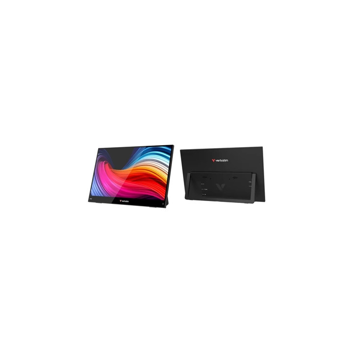 Verbatim Portable 15.6“ Touchscreen IPS Monitor LIGHT  USB-C  Speakers  1920 x 1080 Resolution  60Hz