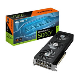 Gigabyte NVIDIA GeForce RTX 5060 Ti EAGLE MAX OC 8GB GDDR7 Graphics Card  4608 CUDA Cores  2617 MHz Core Clock  Triple Fan  3x D