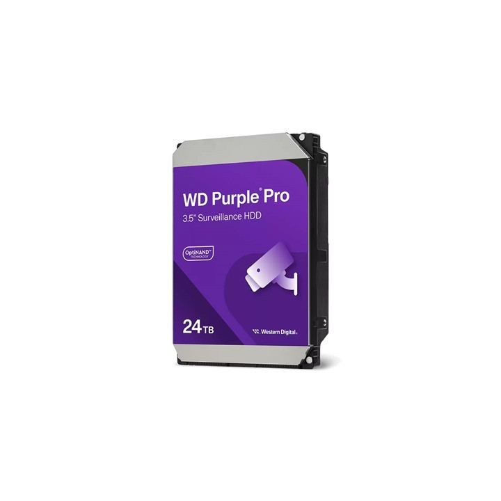 WD WD240PURP Purple Pro 24TB SATA Smart VideoHard Drive  7200RPM  Transfer Rate up to 272MB/s  512MB Cache