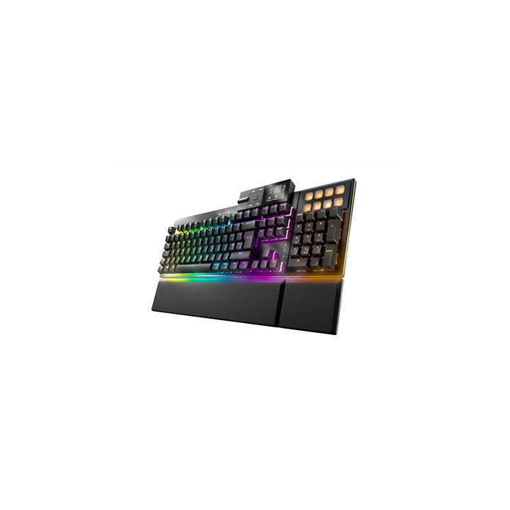 Be Quiet! Dark Mount Silent Tactile Modular ARGB Gaming Keyboard with 8 Customisable Display Keys  Silent Tactile Black Switches