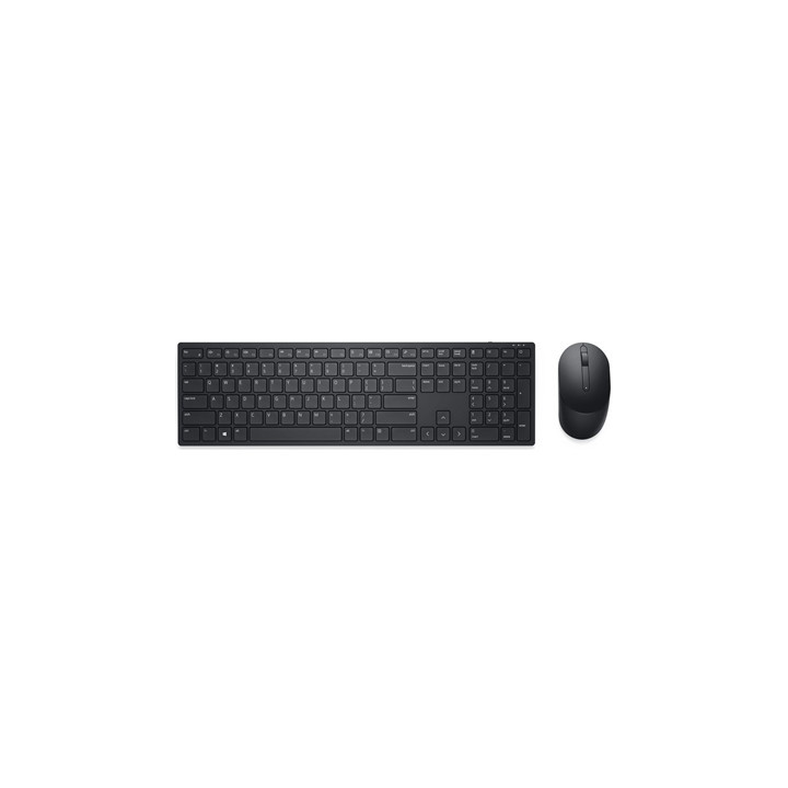 Dell KM5221W Pro Wireless Keyboard and Mouse Set for Windows  2.4GHz Wireless  QWERTY UK English Layout  Black