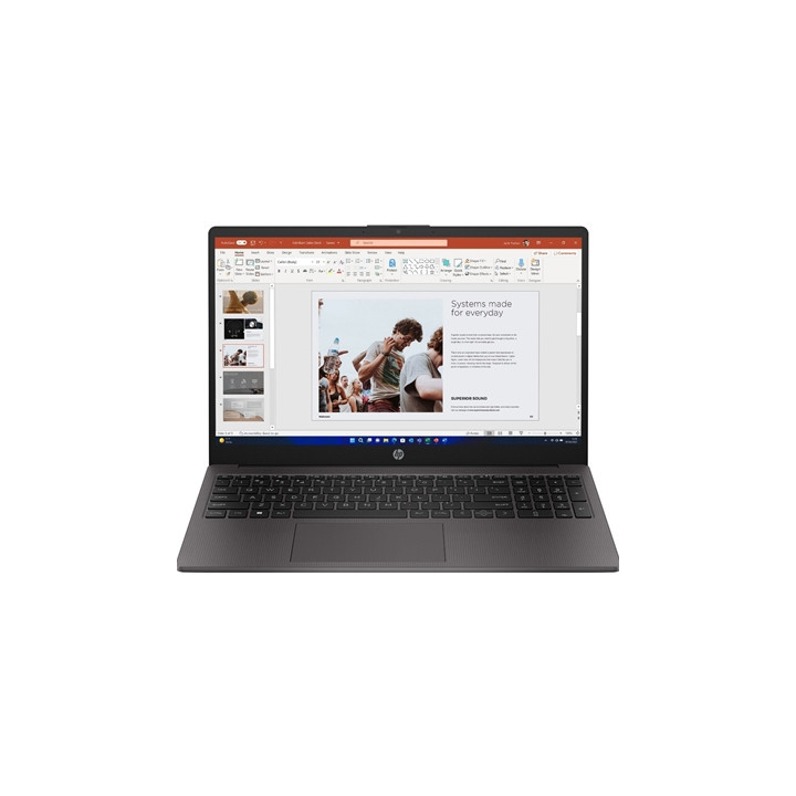 HP 255 G10 AK9U8AT ABU Laptop  15.6 Inch Full HD 1080p Screen  AMD Ryzen 5 7530U  8GB RAM  256GB SSD  Windows 11 Home