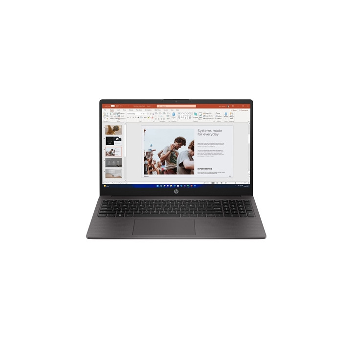 HP 255 G10 B39RBAT ABU Laptop  15.6 Inch Full HD 1080p Screen  AMD Ryzen 3 7330U  8GB RAM  256GB SSD  AMD Radeon  Windows 11 Hom