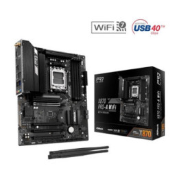 ASRock X870 Pro-A WiFi AMD AM5 Socket Motherboard  ATX  4x DDR5 Slots  3x M.2 Sockets  2.5GbE LAN  Wi-Fi 7  1x HDMI Port / 2x US