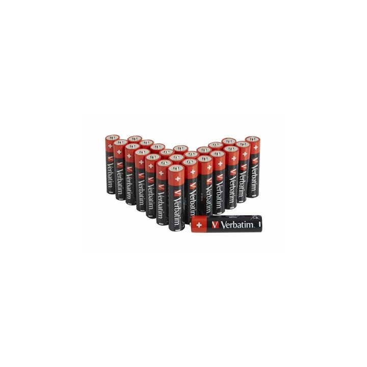 Verbatim AA Battery Alkaline 24 Pack (BOX)