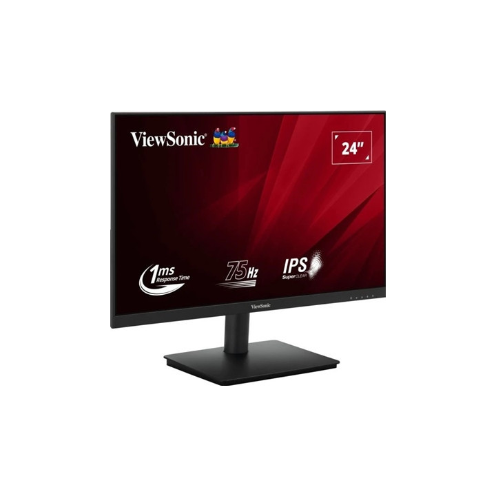 Viewsonic VA240-H-2 24 Inch IPS Monitor  Full HD  VGA  HDMI  75Hz  1ms  VESA  Tilt