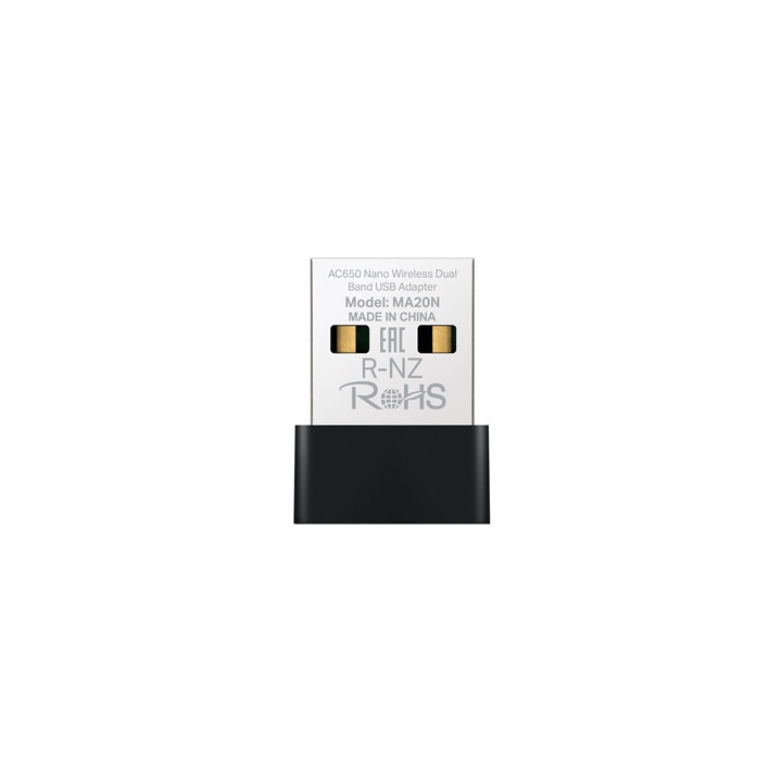 Mercusys MA20N AC650 Nano Wi-Fi USB Adapter