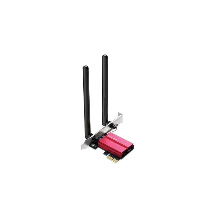 Mercusys MA86XE AXE5400 Tri-Band Wi-Fi 6E Bluetooth PCI Express Adapter