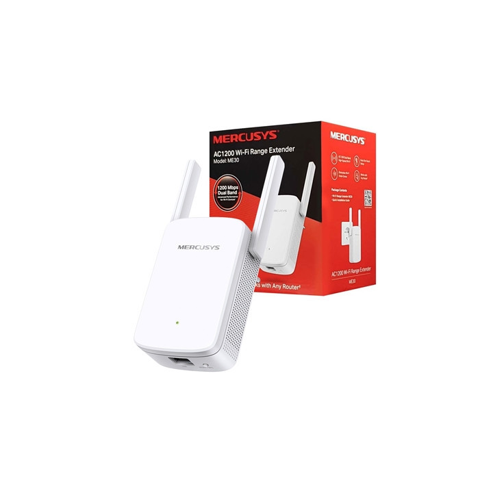 Mercusys ME30 AC1200 Wi-Fi Range Extender (UK Plug)