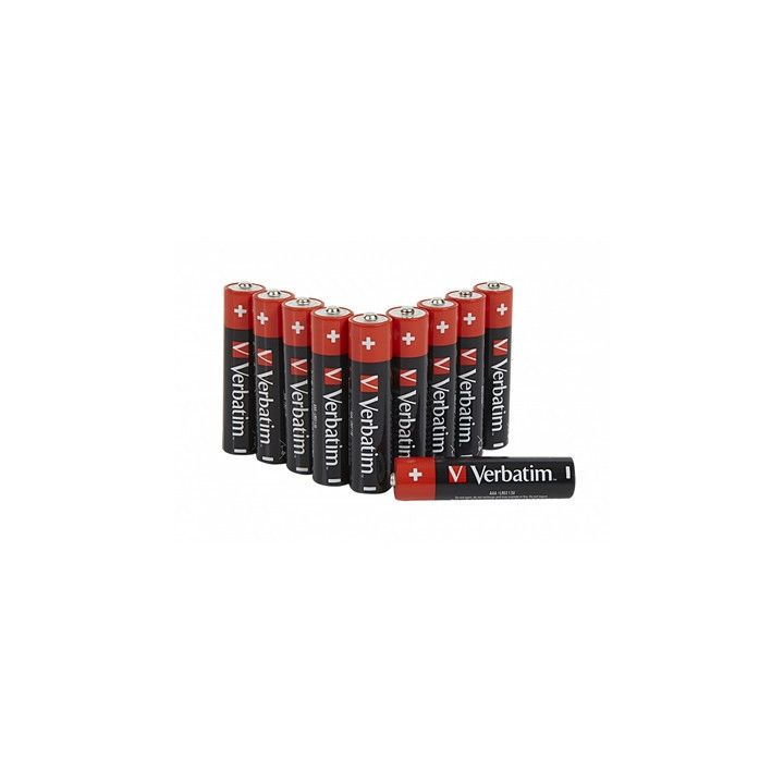 Verbatim AAA Battery Alkaline 10 Pack
