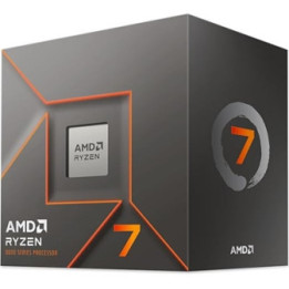 AMD Ryzen 7 8700F AM5 Processor 8 Core  16 Threads  4.1GHz up to 5GHz Boost  16MB Cache  65W AMD Wraith Stealth Cooler