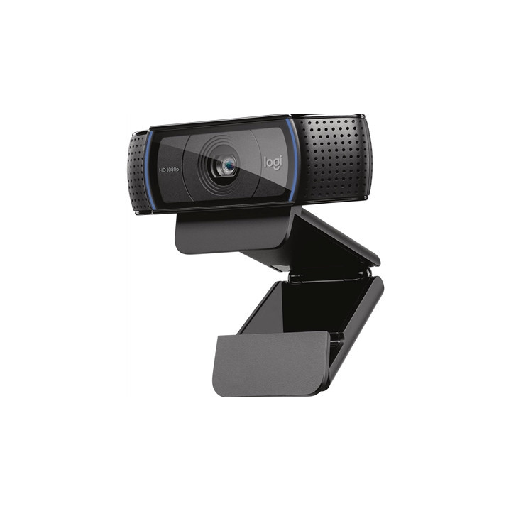 Logitech C920S HD Pro Webcam  Full HD 1080p/30fps Video Calling  Clear Stereo Audio  HD Light Correction  Privacy Shutter  Strea