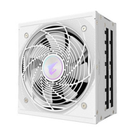 Gigabyte AORUS ELITE ICE 850W White PSU - Fully Modular  80 PLUS Platinum  ATX 3.1  PCIe 5.0 Ready  12VHPWR  Silent 120mm FDB Fa