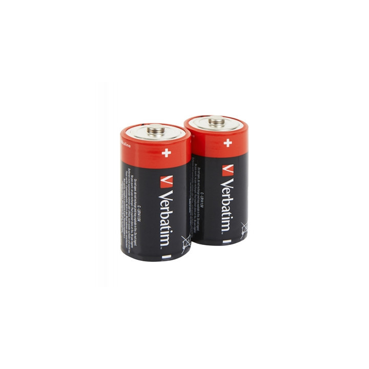 Verbatim C Battery Alkaline 2 Pack