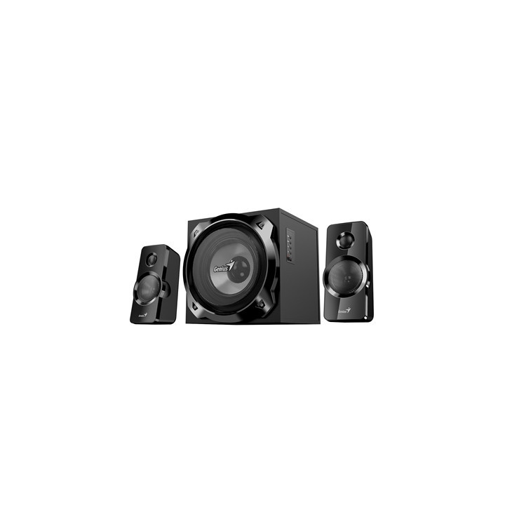 Genius SW-2.1 1850BT  50W RMS  Bluetooth 5.3  Subwoofer  Gaming and Entertainment Speaker System