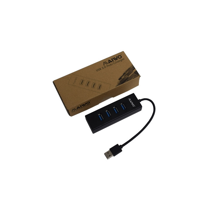 Maiwo KH304 4 Port USB 3.0 Hub & Charger