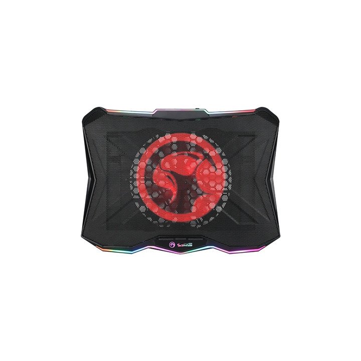 Marvo Scorpion FN-40 Atlas 40 USB Powered RGB Laptop Cooling Stand (Black)