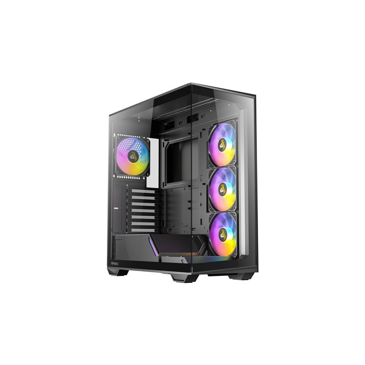 Antec Constellation C3 Mid Tower Gaming Case  1 x USB Type-C / 1 x USB 3.0  Tempered Glass Front and Side Window Panel  Honeycom