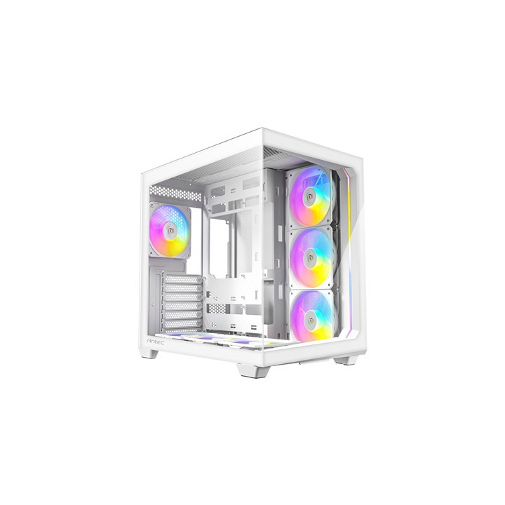 Antec Constellation C5 Mid Tower Gaming Case  1 x USB Type-C / 2 x USB 3.0  Tempered Glass Frotn and Side Window Panel  Dual Cha