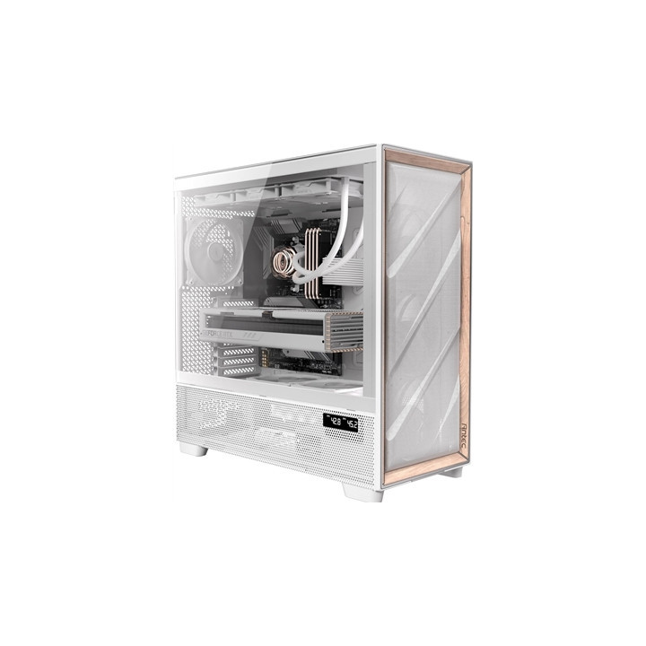 Antec Flux Pro Full Tower Gaming Case  2 x USB 3.0 / 1 x USB Type-C Tempered Glass Side Window Panel  Antec Flux Airflow Channel