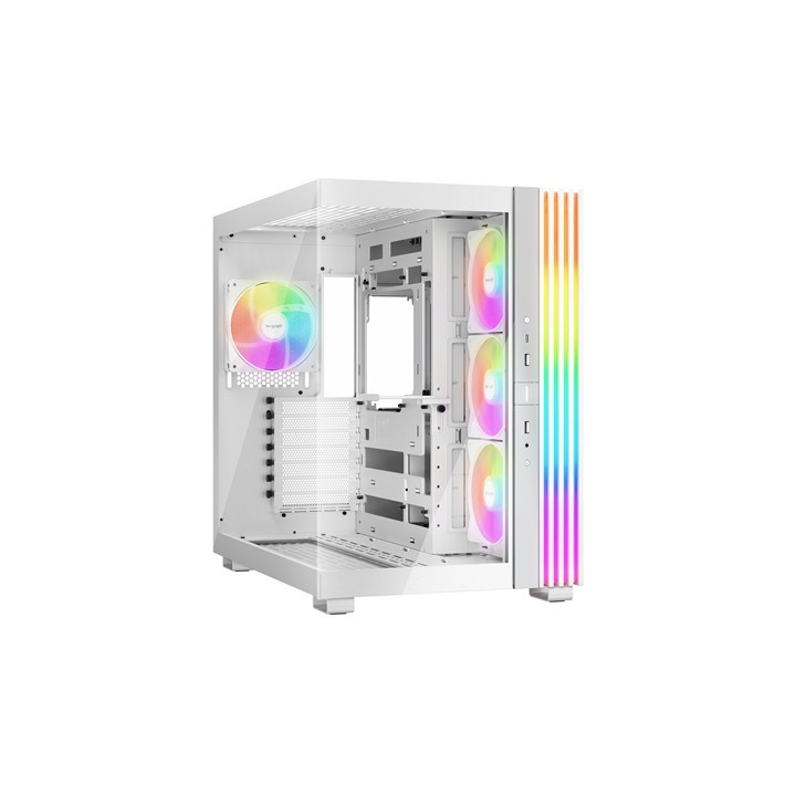 be quiet! BGW68 Light Base 600 LX Mid Tower Gaming Case  1 x USB Type-C / 2 x USB 3.0  Tempered Glass Front & Side Window Panel 
