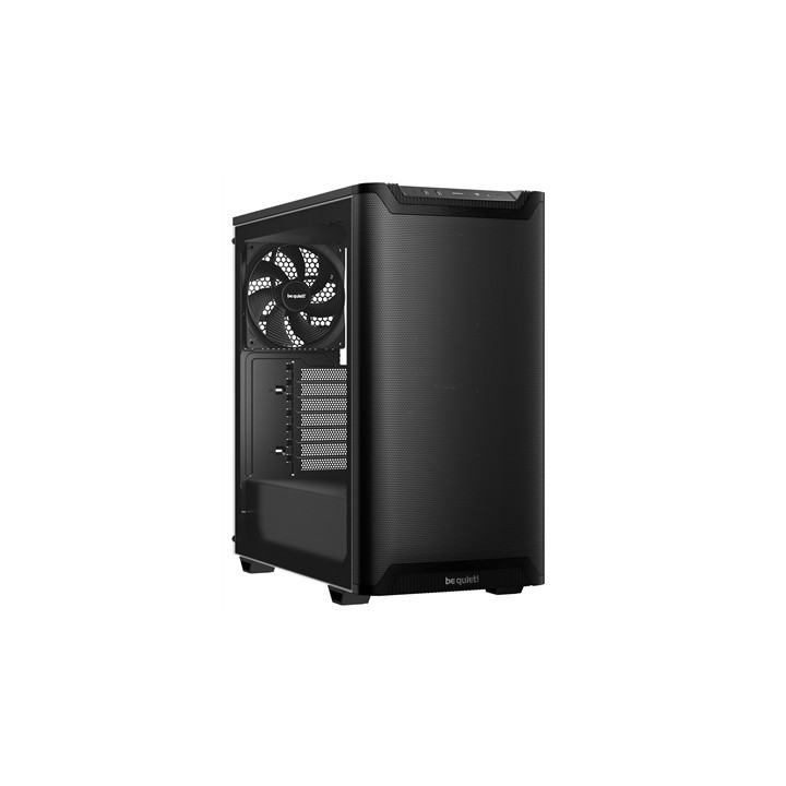 be quiet! BGW74 Pure Base 501 Airflow Window Mid Tower Gaming Case  1 x USB Type-C / 2 x USB 3.0  Sleek Front Panel and Airflow 