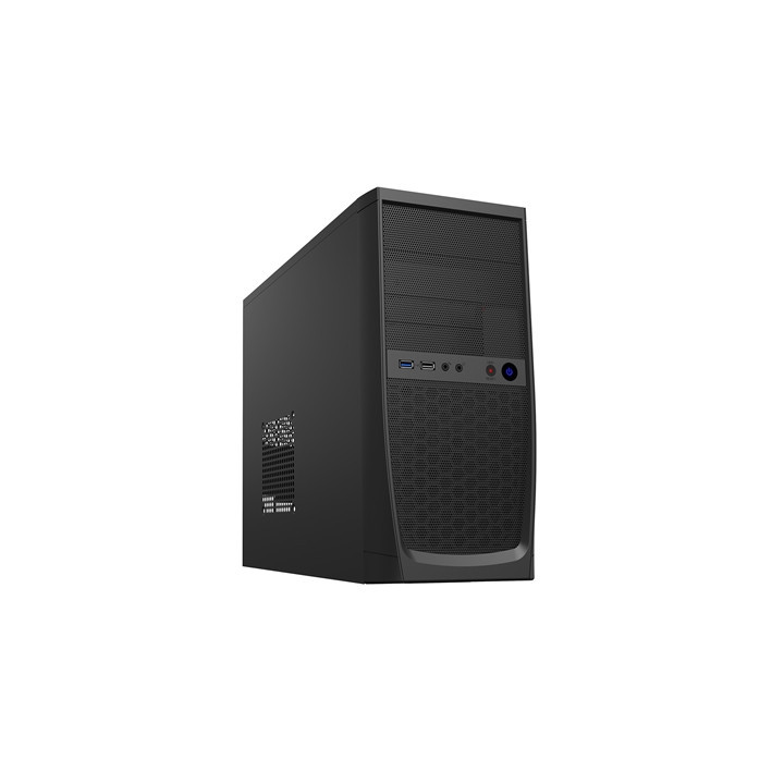 CiT Elite Micro Tower 1 x USB 3.0 / 1 x USB 2.0 Black Case with 500W PSU