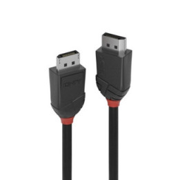 Lindy 36493 3m DisplayPort (M) 1.2 Black Line 4096x2160@60Hz Cable - Black