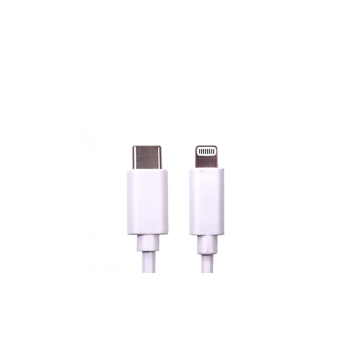 TARGET NLMOB-C-LT-2M Data Cable  USB 2.0 Type-C (M) to Apple Lightning (M)  2m  White  MFI Certified  9V 2.2A Charging Power  Wh