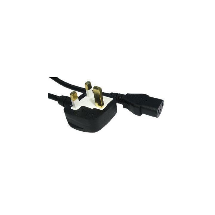 UK Mains to IEC Kettle 5m Black OEM Power Cable
