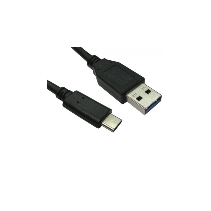 TARGET USB3C-921 Data Cable  USB 3.1 Type-A (M) to USB 3.1 Type-C (M)  1m  Black  10Gbps Data Transfer Rate  Supports up to 3A 2