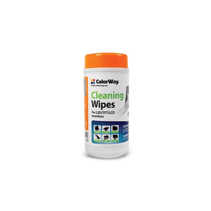ColorWay Cleaning Wipes for LCD and TFT Screens 100 sheets