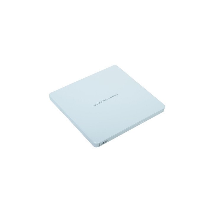 Hitachi-LG GP60NW60 8x DVD-RW USB 2.0 White Slim External Optical Drive
