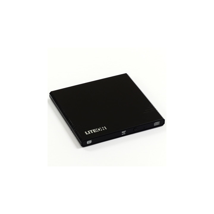 LiteOn eBAU108 Black Ultra Slender USB 2.0 External Optical Drive