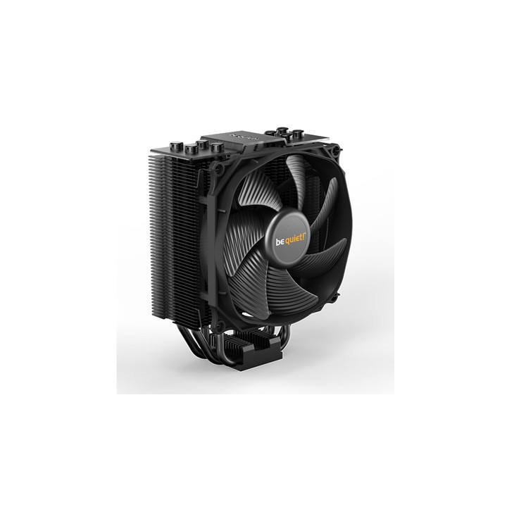 be quiet! Dark Rock Slim Fan CPU Cooler  Universal Socket  Silent Wings 3 120mm PWM Black Cooling Fan  1500RPM  4 Heat Pipes  18