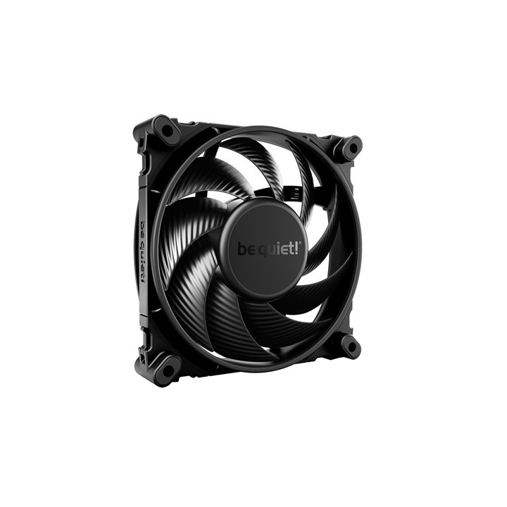 be quiet! Silent Wings 4 PWM High Speed Black Fan  120mm  2500RPM  4-Pin PWM Fan Connector  Black Frame  Black Blades  Optimized