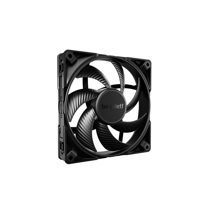 be quiet! Silent Wings Pro 4 PWM Black Fan  140mm  2400RPM  4-Pin PWM Fan Connector  Black Frame  Black Blades  Optimized Fan Bl