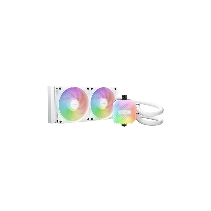 be quiet! Light Loop 240mm AIO CPU Liquid Cooler  High-Performance ARGB Lighting  Dual 120mm PWM Fans  Ultra-Quiet Operation  Ea