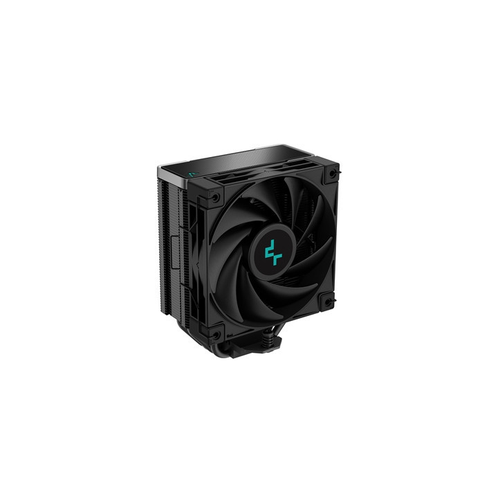 DeepCool AK400 Zero Dark Fan CPU Cooler  Universal Socket  High Performance 120mm Silent Hydro Bearing PWM Black Fan  1850RPM  4