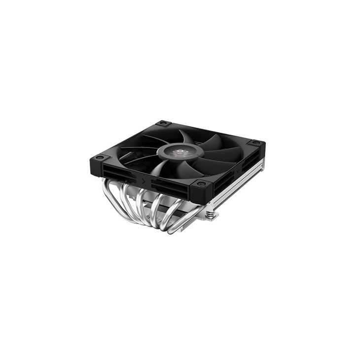 DeepCool AN600 Low-Profile CPU Cooler  1x 120mm  PWM Fans  Aluminium Fins  Copper Base  6x Heatpipes  Intel/AMD