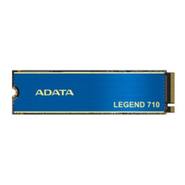 Adata Legend 710 (ALEG-710-256GCS) 256GB NVMe SSD  M.2 Interface  PCIe Gen3  2280  Read 2100MB/s  Write 1600MB/s  Heatsink  3 Ye