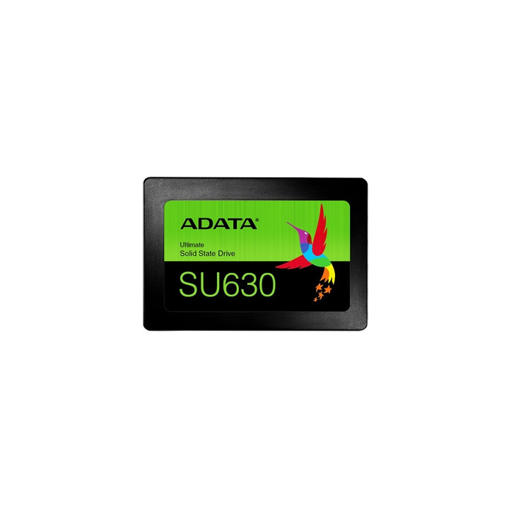 Adata Ultimate SU630 (ASU630SS-240GQ-R) 240GB 2.5 Inch SSD  SATA 3 Interface  Read 520MB/s  Write 450MB/s  3 Year Warranty