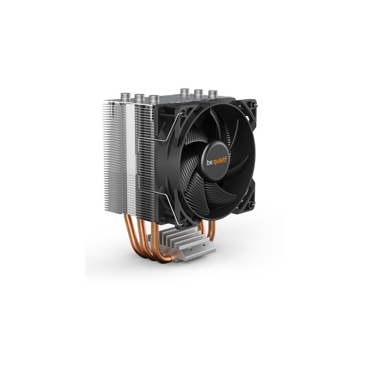 be quiet! Pure Rock Slim 2 Fan CPU Cooler  Universal Socket  Pure Wings 2 92mm PWM Black Cooling Fan  2000RPM  3 Heat Pipes  130