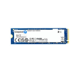 Kingston NV3 (SNV3S/2000G) 2TB NVMe SSD  M.2 Interface  PCIe Gen4  2280  Read 6000 MB/s  Write 5000 MB/s  3 Year Warranty