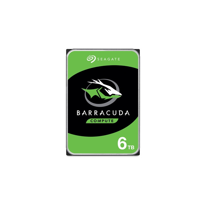 Seagate BarraCuda ST6000DM003 6TB 3.5“ 5400RPM 256MB Cache SATA III Internal Hard Drive